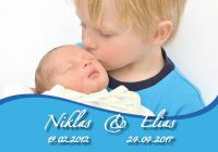 Niklas 19.02.2012 und Elias 24.04.2017